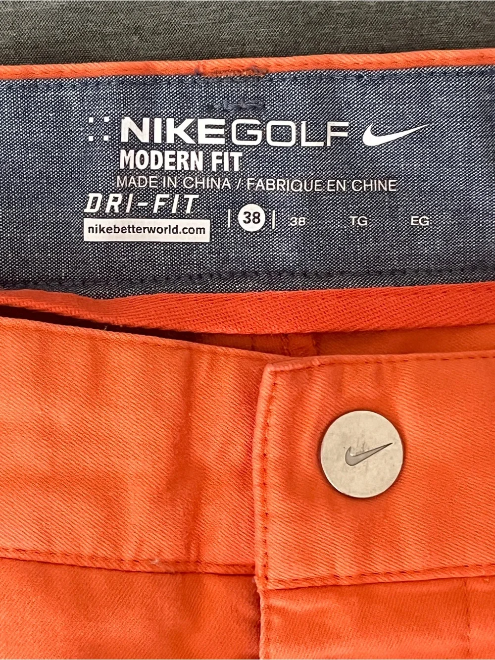 Nike bright orange